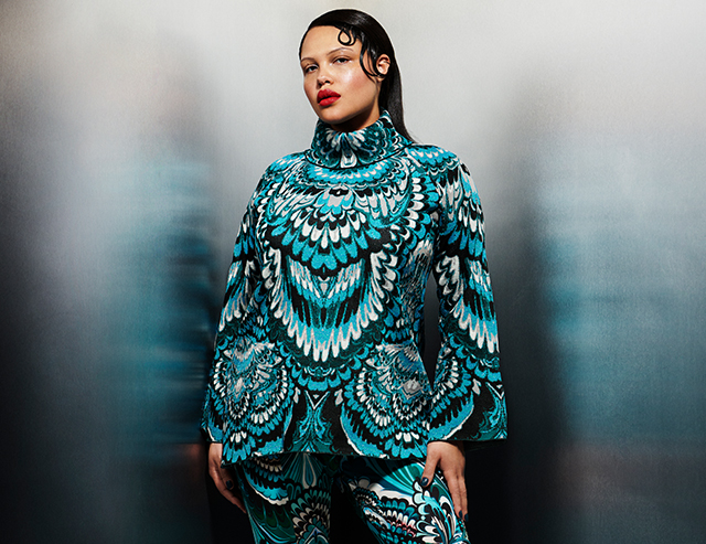 Marina Rinaldi Capsule Katrantzou 640x493 Marina Rinaldi